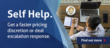 Get help faster by submitting a pricing discretion or deal calculation online.
